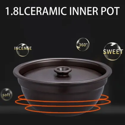 Smart Speed Purple Clay Rice Cooker Pot