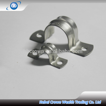 stainless steel saddle clamp for steel pipe