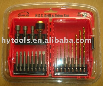 20pc quick chang drill &amp; driver set