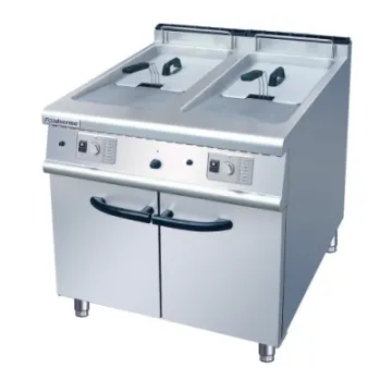 China Factory Kitchen Equipment 6-Burner Gas Range with Gas Oven
