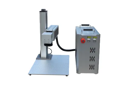 Haotian 100W JPT Mopa Feeltek 3D Dynamic Fiber Laser Marking Machine with Quartz Lens