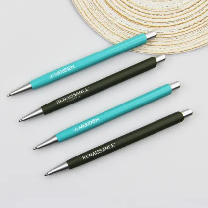 Customizable High-Quality Metal Click Ball Pens for Marriott Le Meridien Renaissance Hotels
