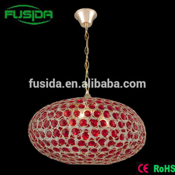 Modern crystal colorful chandelier pendant light