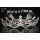 Wedding Tiara Crown With Combs Both Sides