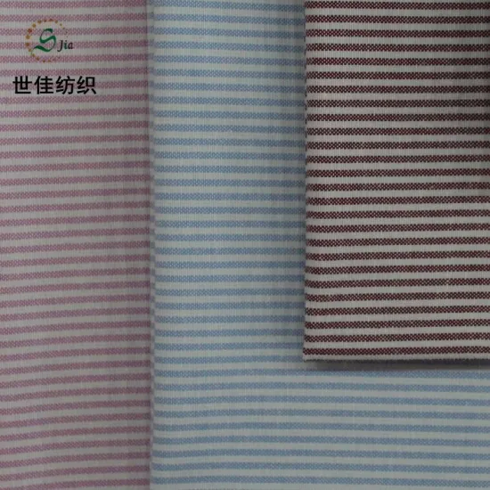 T/C 50/50 YARN DYED SHIRTING FABRIC OXFORD WOVEN FABRIC