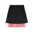 Mini Skirt For Women Double-layered Pleated Outer Layer with Utility Pockets. Supplier