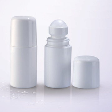 Transparent glass Roll on perfume bottle Low price empty plastic roll on bottle