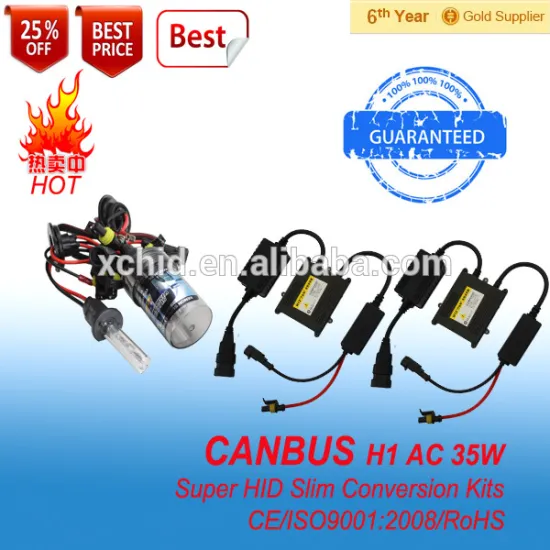 H1 HID xenon light canbus ballast kit with factory price
