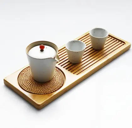 Bamboo Tea Tray Chinese Tea Serving Tray