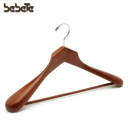 Brown Wooden Coat Hanger