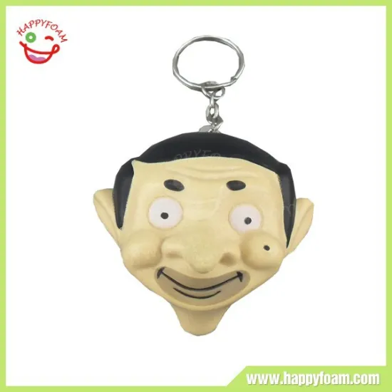 2015 Lovely Cartoon Stress Keychain Big Crown Promotional Stress Ball