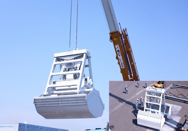 12m³-Remote control grabs