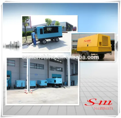 Global warranty brand diesel screw air compressor