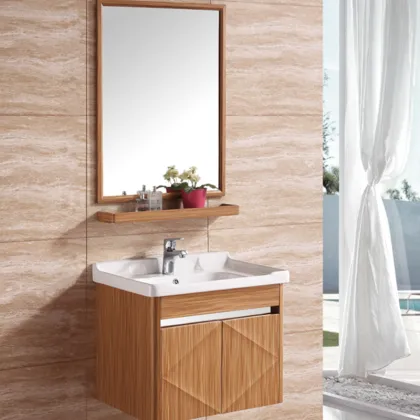 2018 Wholesale Modern Bathroom Cabinet Vanity with Washing Machine