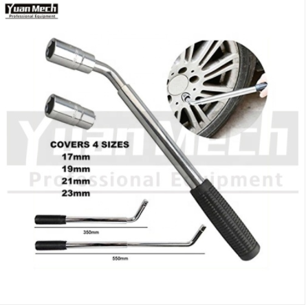 Extendable Wheel Lug Wrench