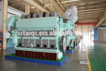 zichai 6170 series Marine diesel engine with gearbox