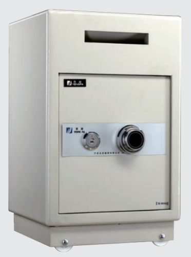 Manual lock depository safe