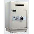 Manual lock depository safe