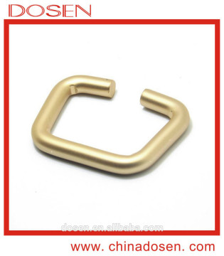 Wholesale durable effect open hole gold metal belt buckle for decorating
