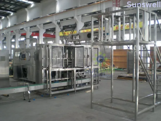 Stainless Steel 5 Gallon Water Filling Machine , Automatic 2400bph Capping Monobloc Machine