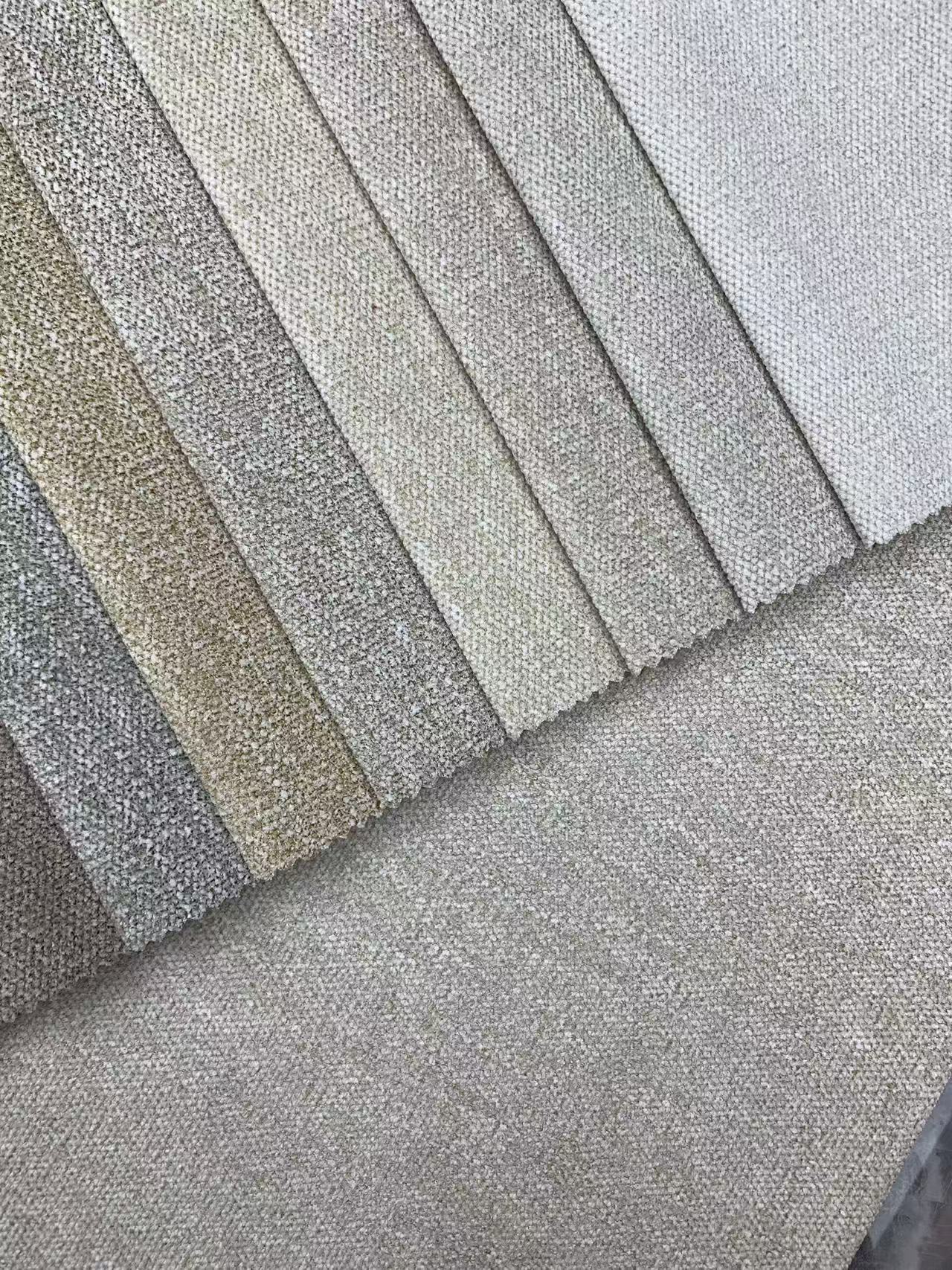 Elegant Textured Sofa Fabric for Residential Furniture
