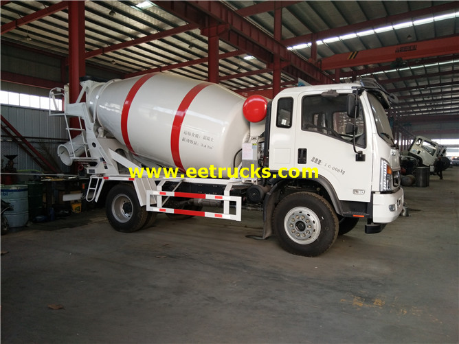 Small Cement Mixer Truck