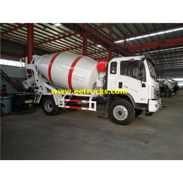 Dayun 3000L Small Cement Mixer Trucks