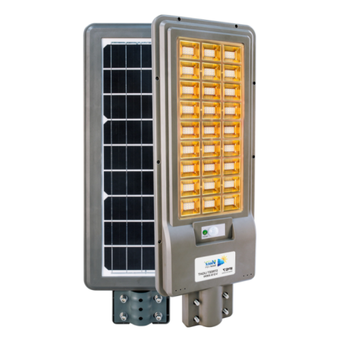 High-efficiency integrated solar garden light