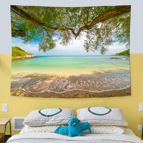 3D sea breeze decorative tapestry