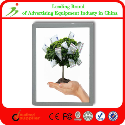 Wholesale A2 Advertisement LED Acrylic Snap Photo Picture Frame