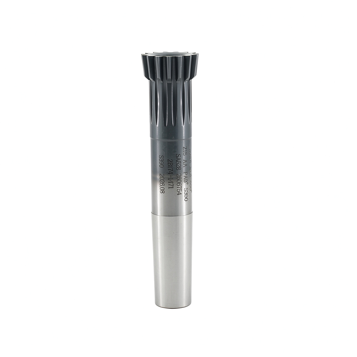 helical shaper cutter taper-shank straight tooth