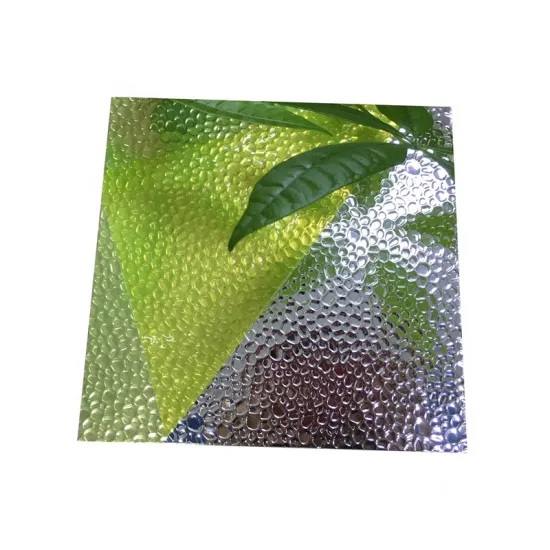 Customized Orange Peel Pattern Stucco Embossed Aluminum Sheet 1060 1000 Series 1 Ton