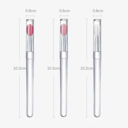 Silicone Lip Shaped Lip Scrubber Brush - Private Label Lip Brush