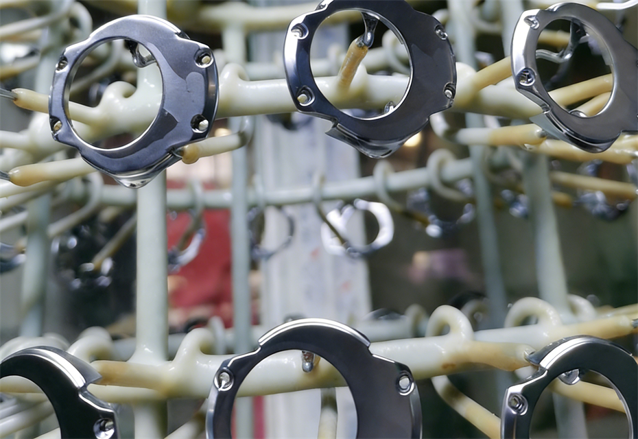 Surface treatment of robot parts