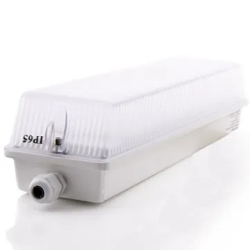 12w LED Maintained Bulkhead Luminaire