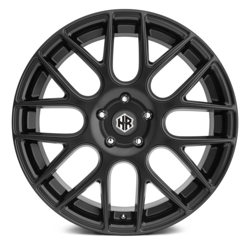 Aluminum Forging Black Alloy Wheels 5 Holes Rim