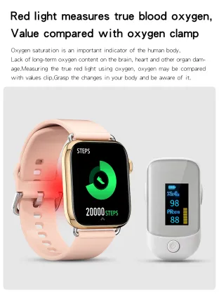 Monitoring true Blood Oxygen Smart Watch