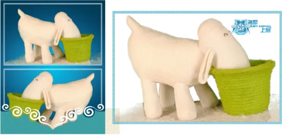 White Plush Hippo toys