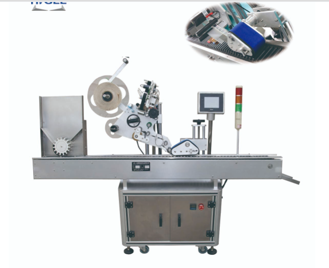 Higee Labeling Machine Carton Battery Labeling Machine Top Side Label ...