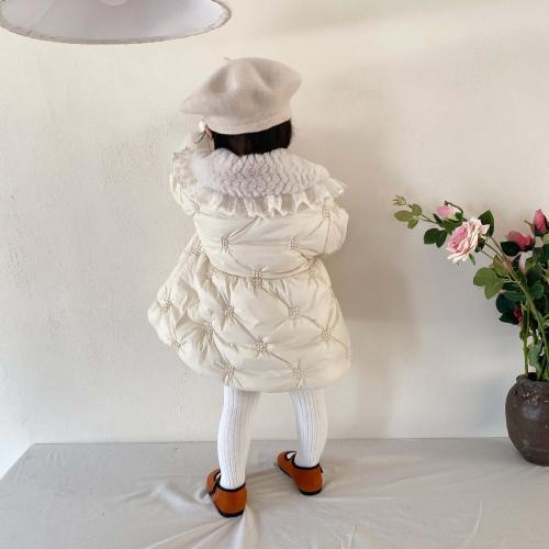 Girls' Coat Long Coat Children's Winter Jacket