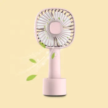USB Table Fan Portable Rechargeable Desktop Fan