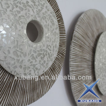Large round wall plaques home decor