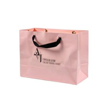 Custom Luxury Gift Garment Paper Shopping Bags with Logo Print