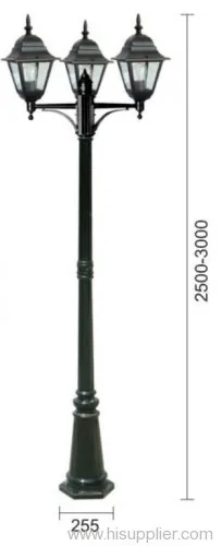 3 Heads Garden Light With Standing Pole 