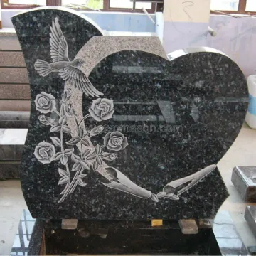MASON flower carving tombstone headstone