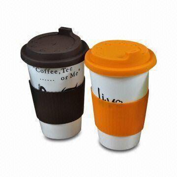 Ceramic Mugs, Measuring 138 x 10 x 60mm, Different Colors are Available
