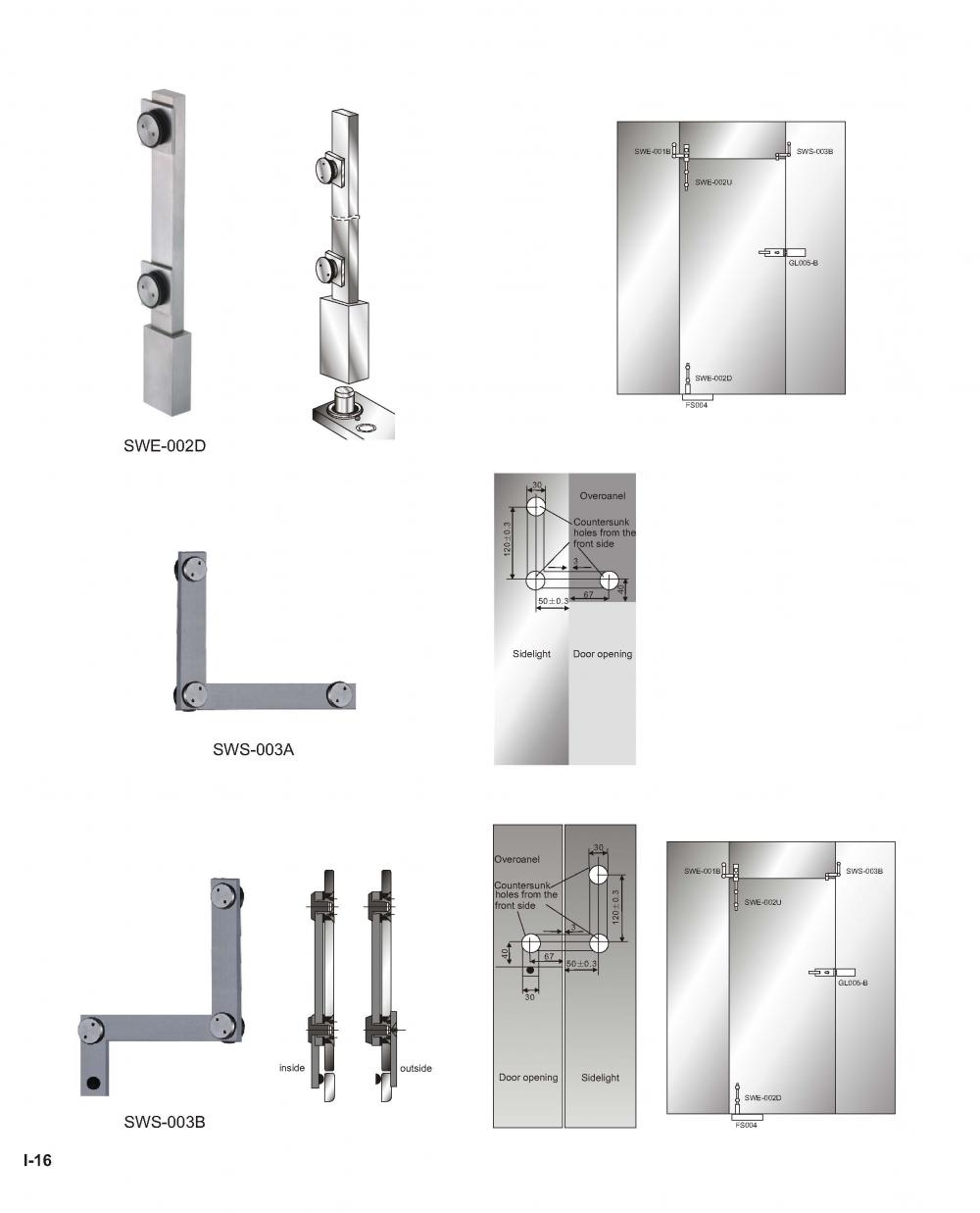 I 16swing Glass Door System