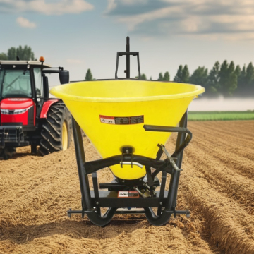Mini Tractor PTO Fertilizer Spreader: Garden Granular Fertilizer Applicator