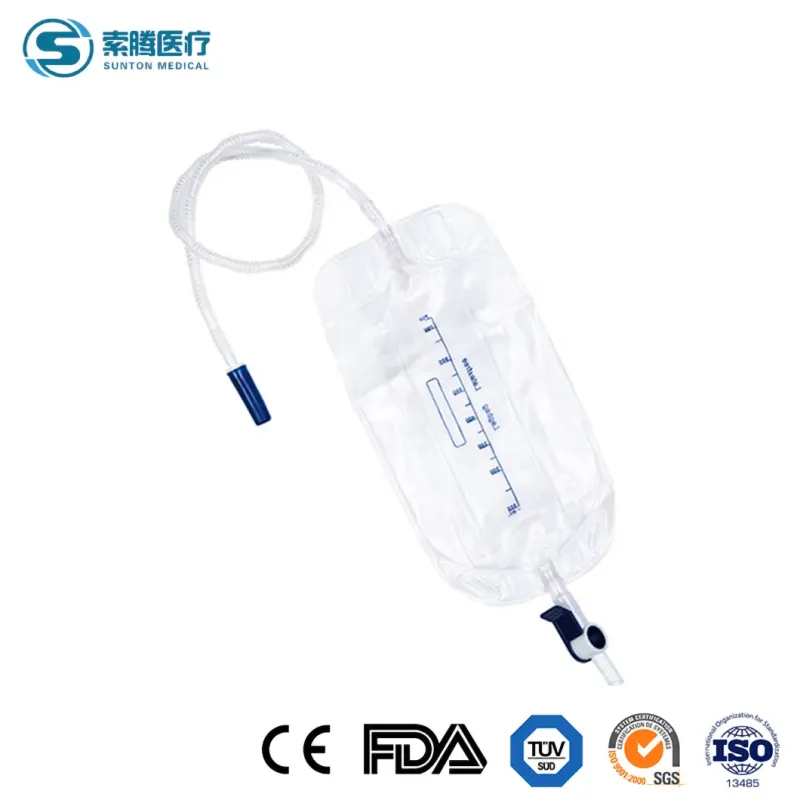 Sterile Urinary Drainage Leg Bags (600ml, 800ml, 500ml, 750ml)