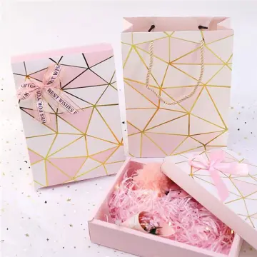 Luxury Pink Gift Packaging Paper Box